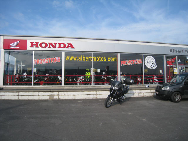 Garage moto honda albert rochefort